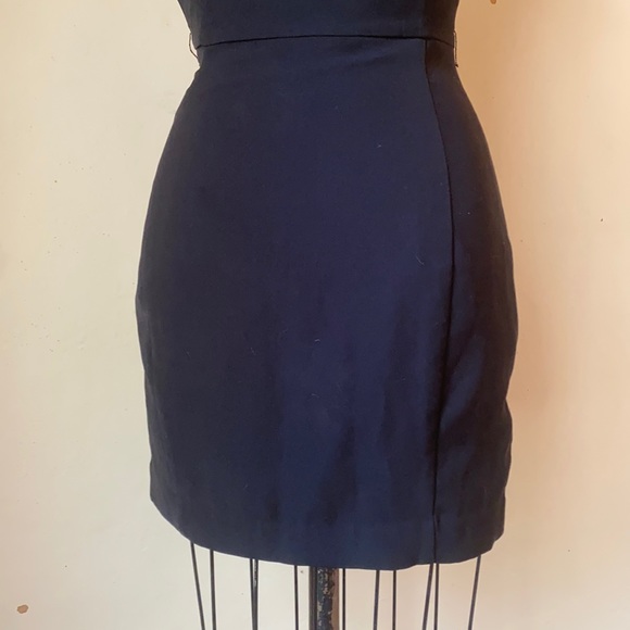 90s EXPRESS | Black Mini Dress - Picture 4 of 7